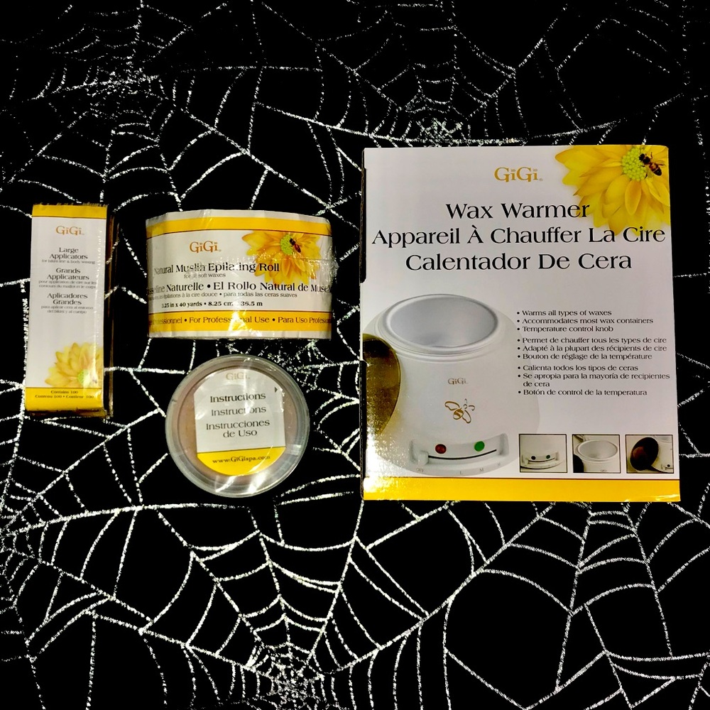 WAXING HAIR REMOVAL KIT 4 PIECES